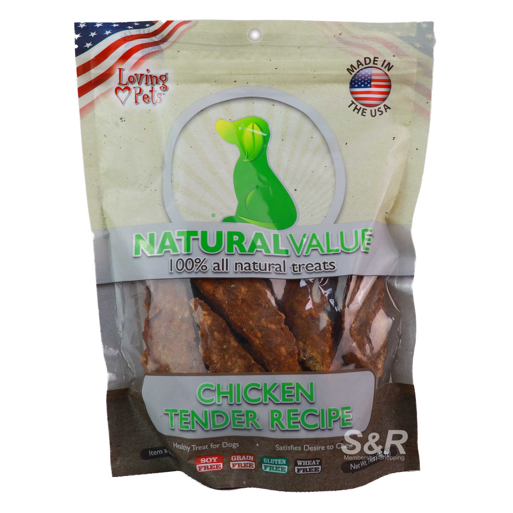 Loving Pets Natural Value Chicken Tender Recipe 396.9g Loving Pets Natural Value Chicken Tender Recipe 396.9g
